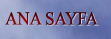 ANA SAYFA