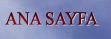 ANA SAYFA