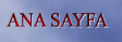 ANA SAYFA