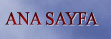 ANA SAYFA
